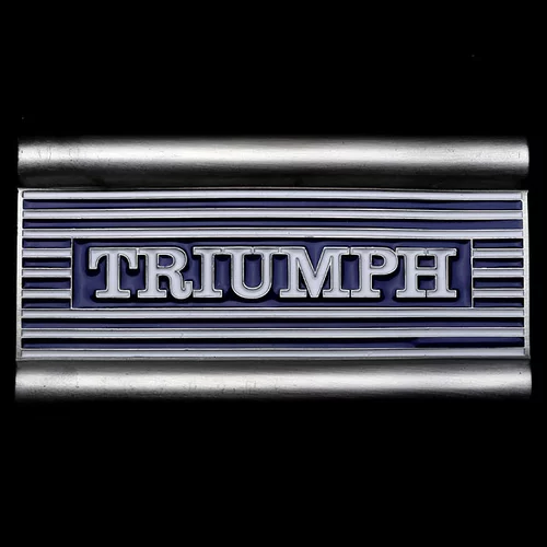 boucle de ceinture moto Triumph vintage classic